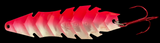 PIRANHA Alt 2 (1/2 Red Neon & 1/2 Silver Plated Back)